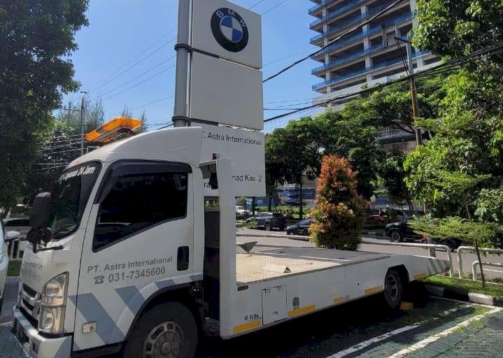 BMW Astra Siapkan Armada, Jemput Kendaraan Kena Banjir