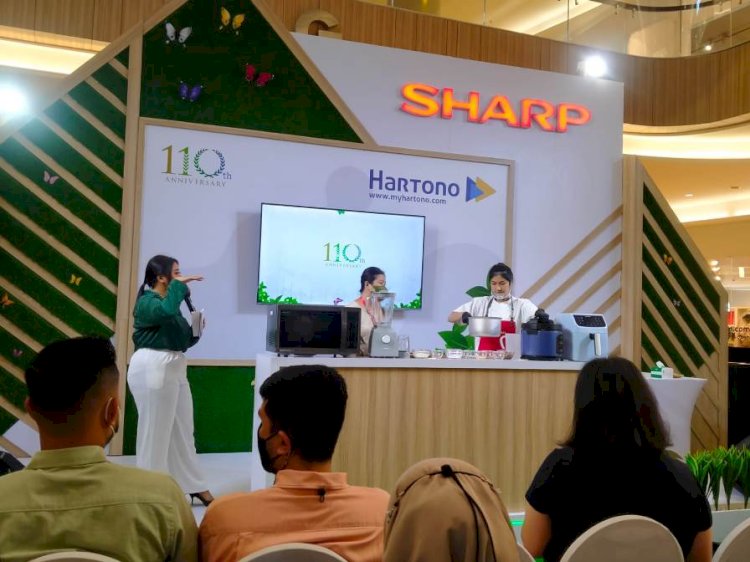 Sharp Eco-Bition Gandeng Hartono Usung Konsep Ramah Lingkungan