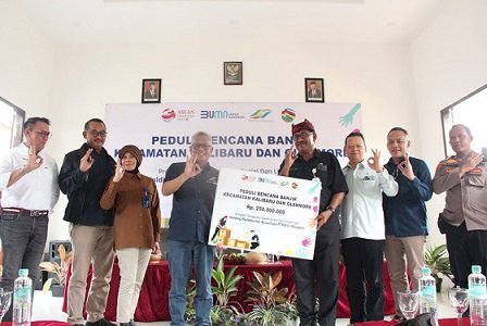 Perkebunan Nusantara Group Salurkan Bantuan ke Korban Banjir Bandang di Kalibaru Banyuwangi