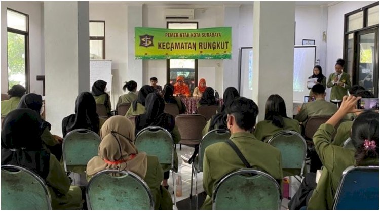 Mahasiwa KKN UPN Veteran Jatim Terjun ke Kecamatan Rungkut