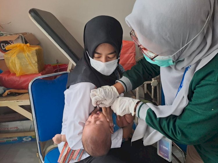 Jamin Kesehatan Bayi WBP, Rutan Perempuan Surabaya Berikan Imunisasi