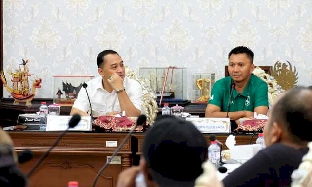 Wali Kota Eri bersama Persebaya Siap Berangkat ke Jakarta Ajukan Izin Pakai Stadion GBT