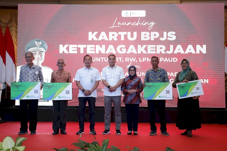 Ketua RT, RW, LPMK & Bunda PAUD di Surabaya Dilindungi BPJS Ketenagakerjaan
