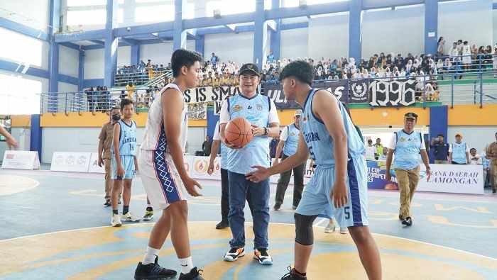 Kompetisi Bola Basket Bupati Cup 2023,  Yuhronur Berharap Lahir Altet Profesional