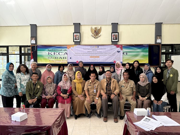 Dosen Teknik Industri UPN Veteran Jatim Gelar Penyuluhan dan Pelatihan Purchasing Consortium pada Kelompok UMKM di Wiyung, Surabaya