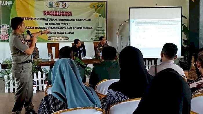 Satpol PP Jawa Timur Edukasi Warga Terkait Peredaran Rokok Ilegal