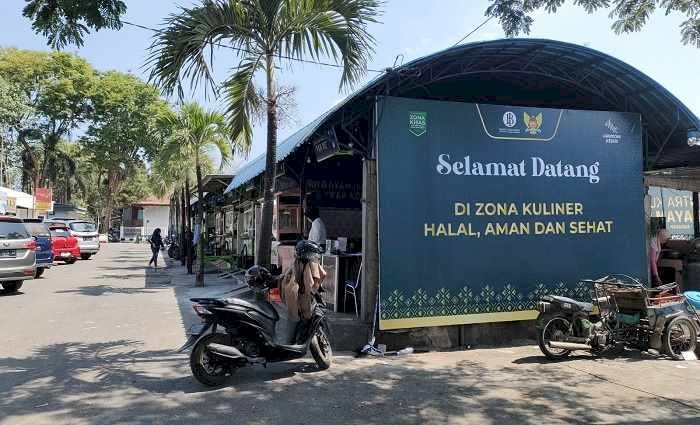 Sentra Kuliner Soto Ayam Bok Ijo Tamanan, Wali Kota Kediri Beri Label Halal, Pertama di Jatim