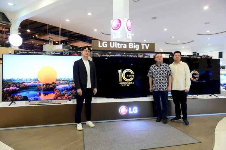 LG Kenalkan Series TV Layar Besar