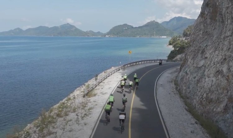 Pulau Natuna Jadi Salah Satu Destinasi Utama GFNY Group Ride 2023