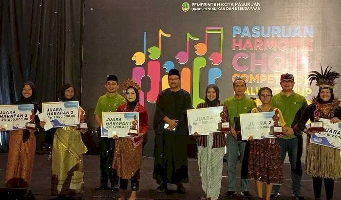 Dispendikbud Gelar Choir Competition Diikuti 417 Personel Se-Kota Pasuruan