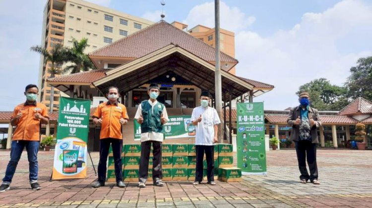 Unilever Indonesia dan DMI Ikut Jaga Kebersihan 50 Ribu Masjid