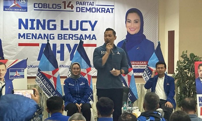 Minta Kader Beri Dukungan Penuh, AHY Dorong Lucy Teruskan Progam Pro Rakyat