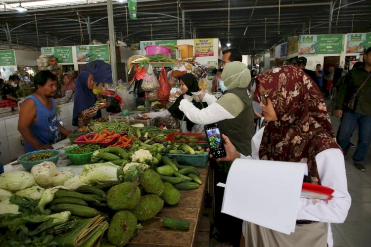 Pasar Nambangan Jadi Pilot Project Pasar Pangan Segar Aman
