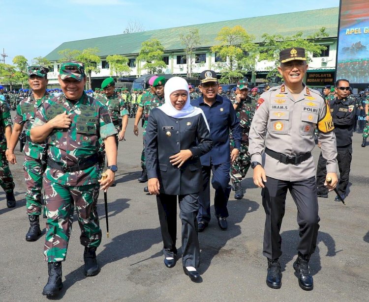 18.287 Pasukan Amankan Pemilu di Jatim