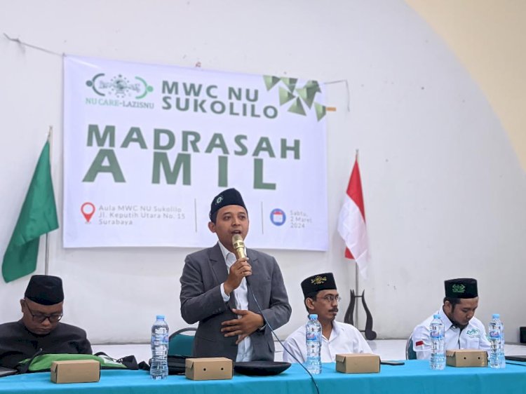 Lazisnu Surabaya dan MWC NU Sukolilo Gelar Madrasah Amil