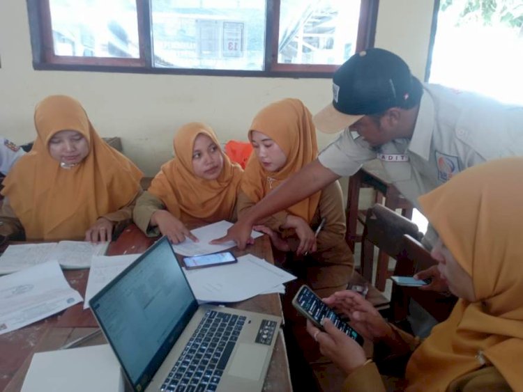 Ancaman Banjir dan Tsunami Membuat SMAN Pesanggaran Ikut SPAB