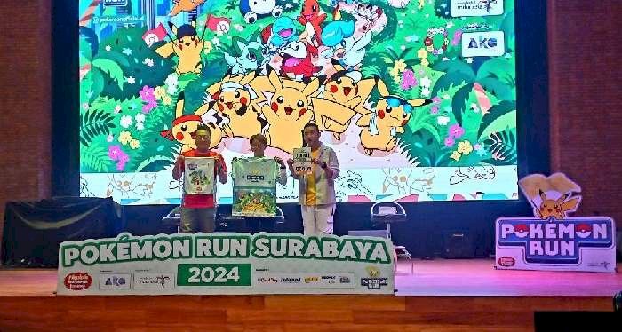 Pokemon Run 2024 di Surabaya Targetkan 3.500 Peserta