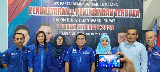 DPC Demokrat Lumajang Jaring Bakal Calon Bupati dan Wakil Bupati
