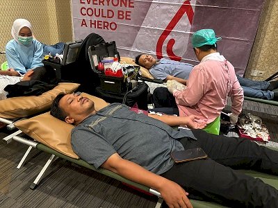 Sambut Anniversary ke-6, Aston Banyuwangi Gelar Donor Darah