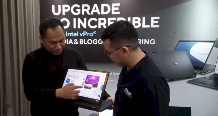 Asus Kenalkan Laptop yang Didukung Intel vPro