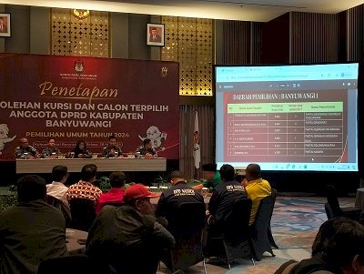 KPU Banyuwangi Tetapkan 50 Anggota DPRD Terpilih Pemilu 2024