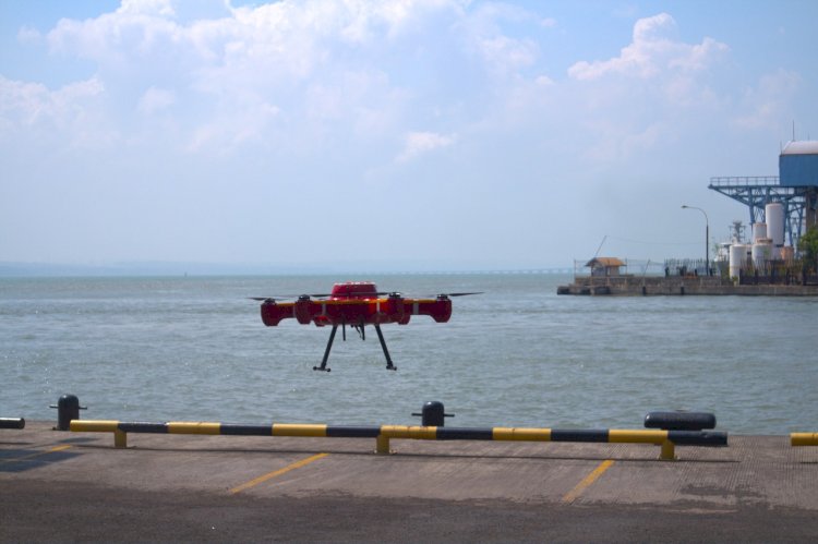 Pertama di Indonesia, Drone Pendeteksi Emisi Udara