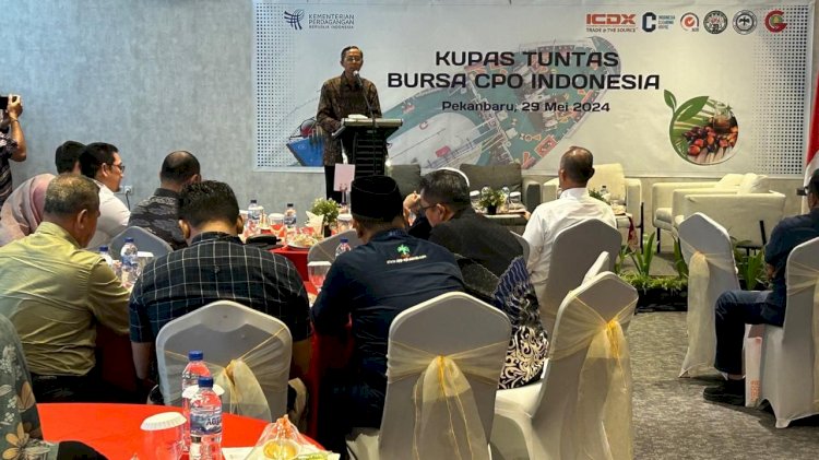 ICDX dan Bappebti Gelar Sosialisasi Bursa CPO di Pekanbaru