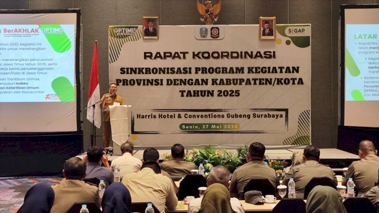 Satpol PP Jatim Sinergikan Penyusunan Program Kegiatan 2025