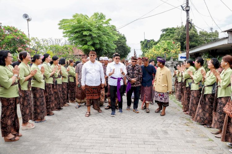 Pj Gubernur Ground Breaking Gedung Sekber Kelembagaan Hindu Jatim