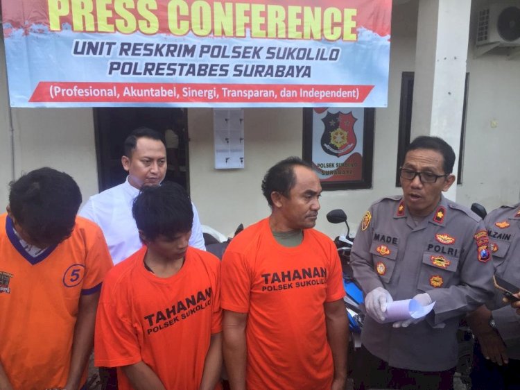 Penadah Curanmor 25 TKP Jaringan Surabaya-NTT Diungkap