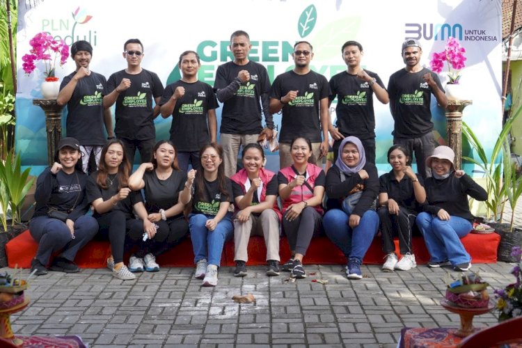 PT PLN UIP JBTB Gelar Employee Green Involvement Tahun 2024, Lakukan Bersih-Bersih Sungai Tukad Mati Patasari