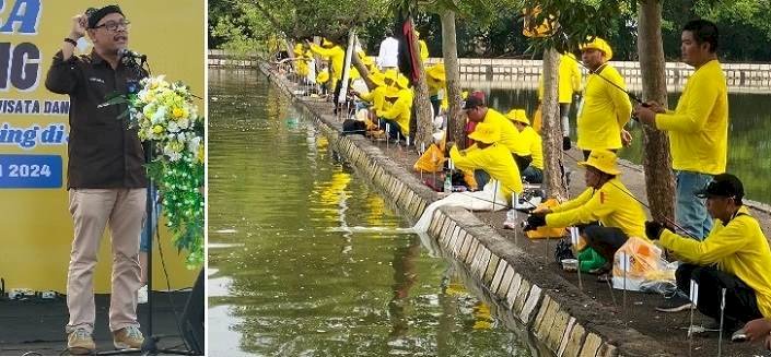 Disbudpar Jatim Gelar Festival Wisata Mancing di Mega Prima Fishing Sedati Sidoarjo, Jadi Program Pengembangan Sumber Daya Pariwisata