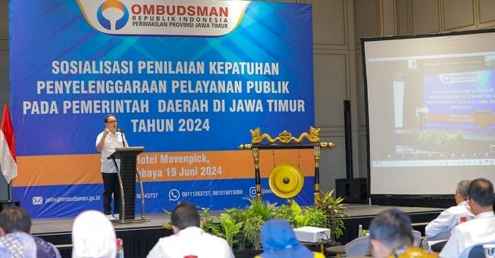 Penilaian Pelayanan Publik dari Ombudsman,  Pj Gubernur Adhy Targetkan Semua Daerah di Jatim Raih Penilaian Tertinggi