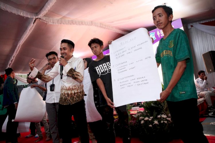 Ratusan Anak Muda Surabaya Kumpul Bareng Beri Usulan Pembangunan Kota