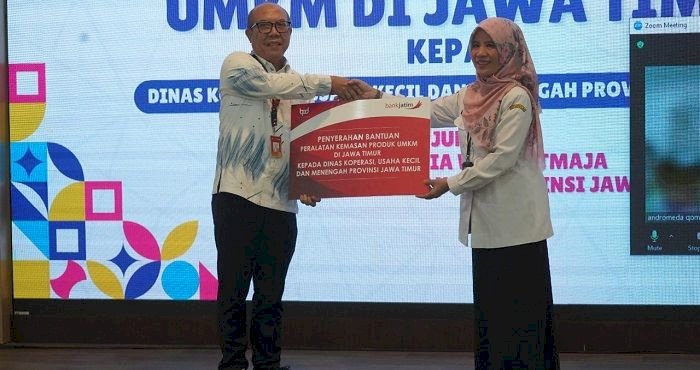 Bank Jatim Dukung UMKM dengan Beri Permodalan dan Peralatan Kemasan