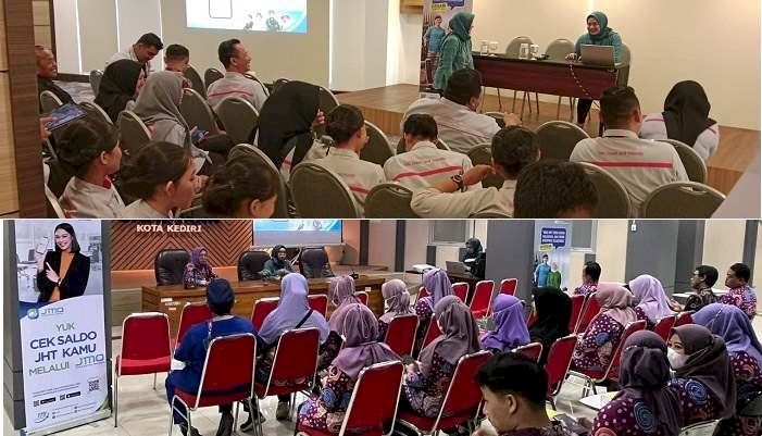 BPJS Ketenagakerjaan Kediri Sosialisasi Program di RS Gambiran dan Favehotel