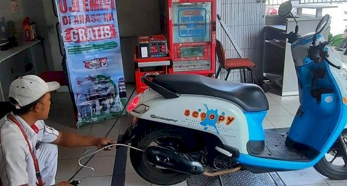 MPM Honda Jawa Timur Adakan Uji Emisi Gratis