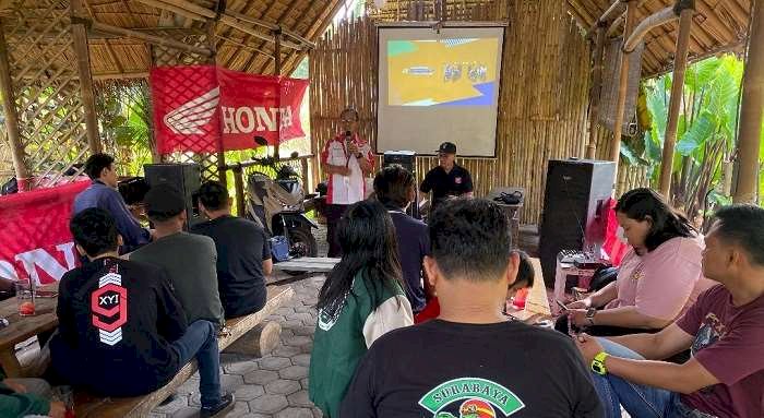 Bikers Komunitas Honda Ikuti BeAT The Experience di Kediri