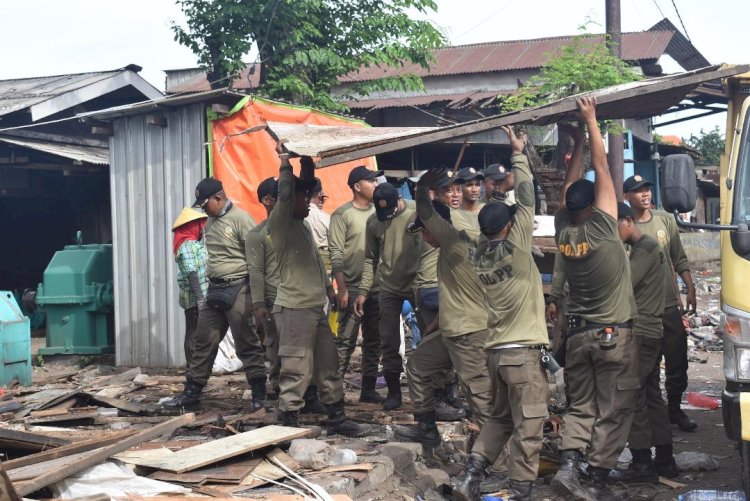 Pasca Penertiban PKL di Pasar Loak, Satpol PP Siapkan Personel