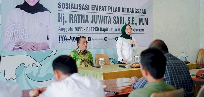 Ratna Juwita Sari Gencar Sosialisasi Empat Pilar Kebangsaan di Tuban