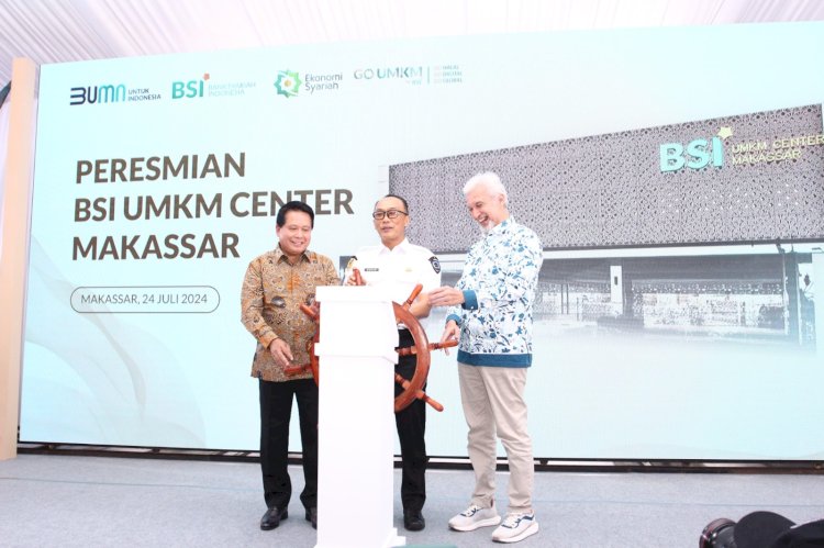 BSI Resmikan UMKM Center Makassar