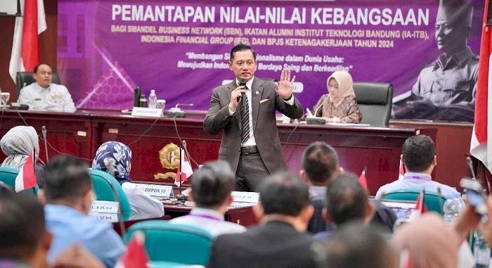 Jadi Pembicara di Lemhannas, Menteri AHY: Butuh Kepemimpinan Transformasional untuk Wujudkan Indonesia Emas 2045