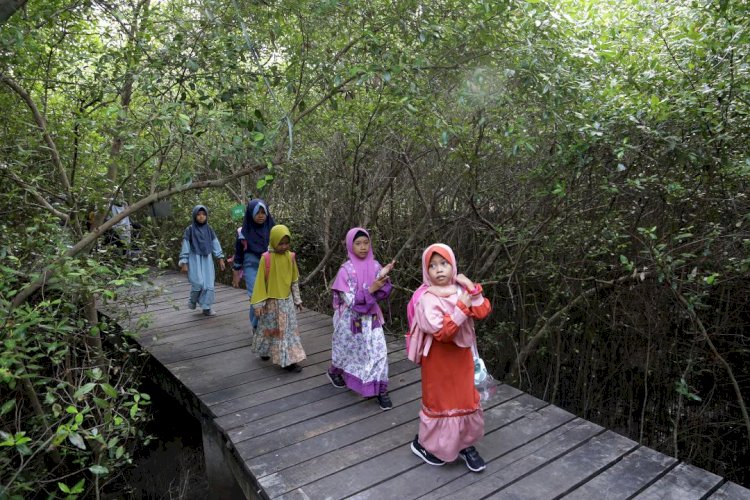 Berbagai Kegiatan Lingkungan dan Edukasi di HUT ke-1 Kebun Raya Mangrove