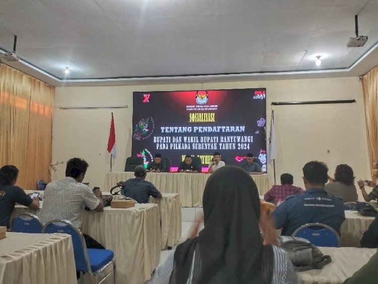 Dua Paslon Dikabarkan Mendaftar  di KPU Banyuwangi