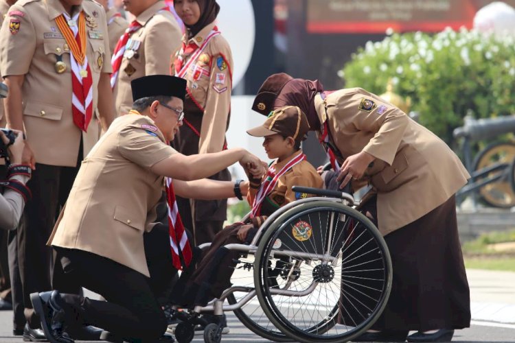 Dorong Pramuka Menjadi Pemersatu NKRI