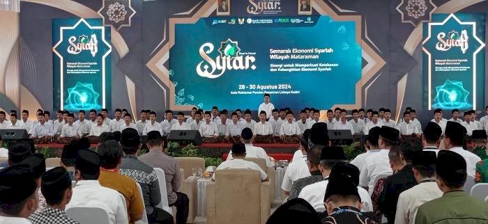 Opening Syiar Mataraman di Kota Kediri Semarak, Menuju  FESyar Jatim Tahun 2024