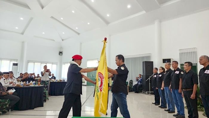 Mayjen TNI (Purn) Tatang Zaenudin Kukuhkan DPP PNBN di Bhaskara Korem 084/BJ 