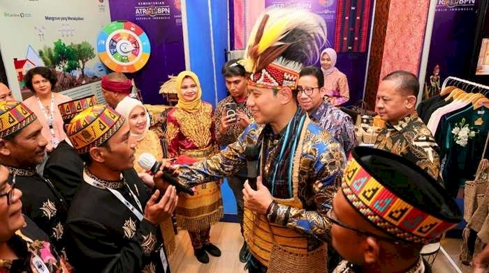 Resmikan Ekshibisi Tanah Ulayat, Menteri AHY Harap Dapat Satukan Visi Sukseskan Pendaftaran Tanah Ulayat di Indonesia dan ASEAN