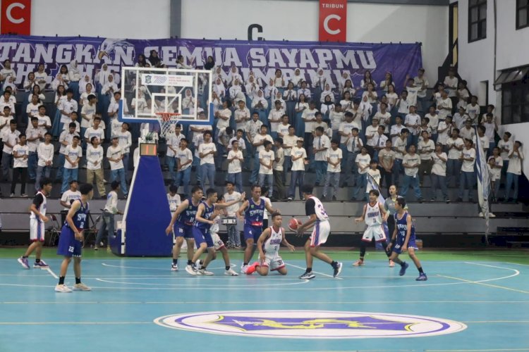 Kejuaran Bola Basket antar SMA-SMK Jadi Wadah Generasi Muda