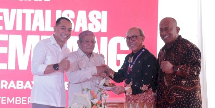 Revitalisasi Pasar Kembang Surabaya,  Bank Jatim Dukung Penuh Pembangunan